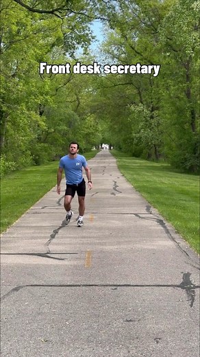 How people walk according to their profession. | daniel labelle running