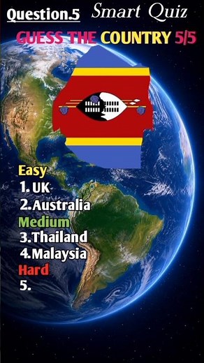 🌎 Easy, Medium & Hard Country Maps Challenge! 🗺️🌍#shorts #quiz #geography #country #map