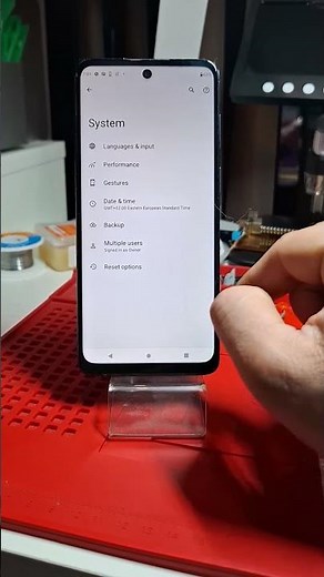 Motorola G62 Factory Reset
