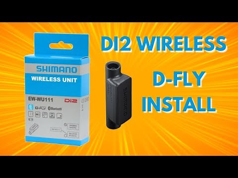 How to Install the Latest Shimano Wireless Di2 D-Fly (EW-WU111) in Seat Post
