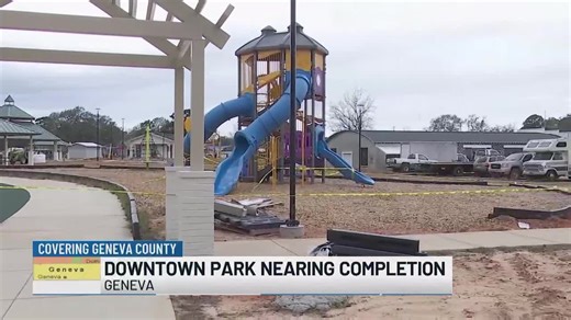Geneva downtown park phase 2 nears completion