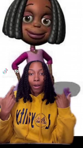 But why do I really look like the black girl from Jimmy Neutron with these invisible locs 😩😩 #fyp #jimmyneutron #jimmyneutronmeme #invisiblelocs #blackgirltiktok #greenscreen
