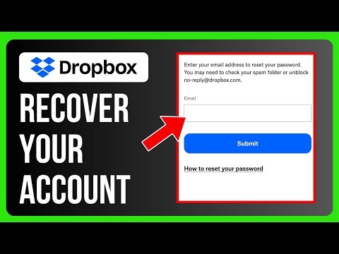 How to Recover Your Dropbox Account