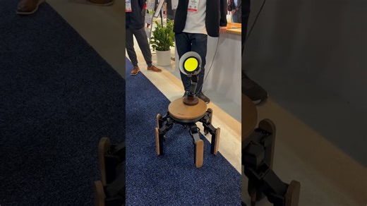 Watch Mi-Mo, a Pixar lamp-like table robot, wave | TechCrunch