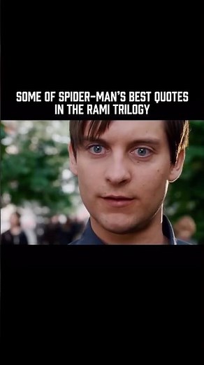 Spider-Man’s best quotes #capcut #marvel #quotes #spiderman #edit