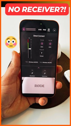 RØDE Wireless Micro Direct Connect – Instant Audio Setup for Creators!