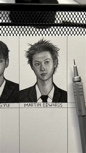 Tutorial Menggambar Martin Cortis dan Lee Heeseung