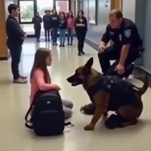 K9 Dog Refuses to Obey — What He Uncovers About the Student Shocks Everyone. | Scare Prank