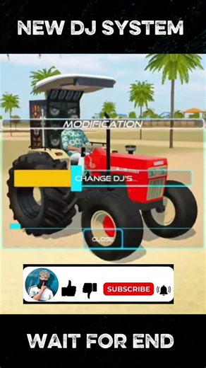 New dj modification system add ✅ Indian vehicles simulator 3d #indiantractor3d #youtubeshorts