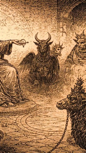 Lesser Key of Solomon: Demons Sealed in a Grimoire #Occult #History #mythology