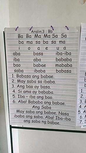 👏👏👏 More pabasa para sa Grade 1 Learner ❤️❤️❤️ | Teacher Rochelle