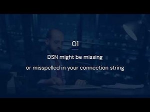 Understanding the Data Source Name Not Found and No Default Driver Specified Error in SQL Database
