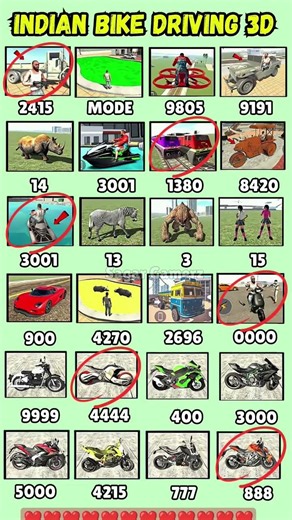 Only Real code 💥 Indian bike driving 3d all new cheat code update plugin cheat code