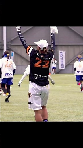ディフェンスがギリギリ届かないバックシュート！#アルティメット #フライングディスク #スポーツ #ultimate #flyingdisc