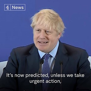 26K views · 298 reactions | "We've poured so much CO2 into the atmosphere collectively that our entire planet is swaddled in a great tea cosy of the stuff." Boris Johnson launches the COP26 climate change conference, which will be held in Glasgow in November. | Channel 4 News | Facebook