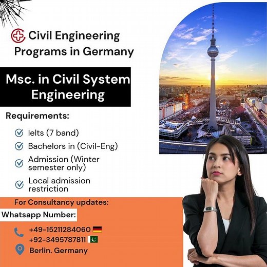 How to Study Civil Engineering in Germany 2026 | Free Tuition & Career Guide