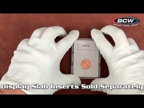 BCW Coin Display Slabs
