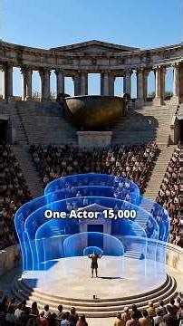 The Acoustic Secret of Roman Amphitheaters #romanempire