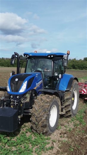 NEW HOLLAND T7 270 & HORSCH TERRANO 4.3GX#newholland #horsch #shorts #cultivation #fyp #farming
