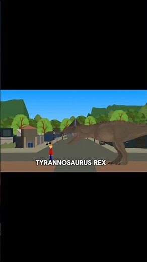 Every Dinosaur in Jurassic World (2015) in sticknodes animation) 🦖 #dinosaur #jurassicworld #trex