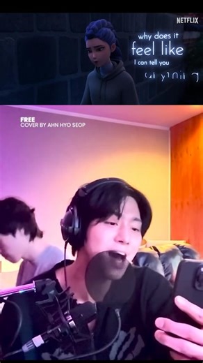 71K views · 3.1K reactions | Can you believe it?! The REAL-LIFE voice actor of Kpop Demon Hunters ’ JINU — AHN HYO SEOP — just covered ‘FREE’!  Here’s a side-by-side with the lyric video, and the way he sang it is incredible — we’re totally healed!!! 﫶 Stream the full version of ‘FREE’ now on your favorite music platforms!  #Free #KpopDemonHunters #songcover | UMG Philippines | Facebook
