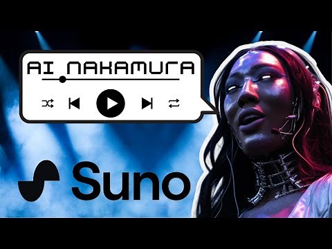 Create a Song (Lyrics, Music and Vocals) 100% AI (Suno + ChatGPT + Replay = AI Nakamura)