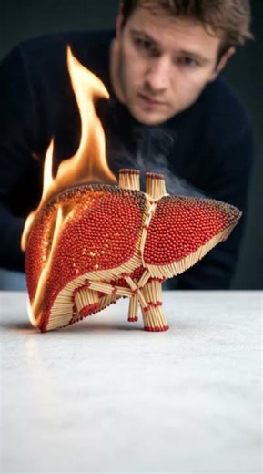 Burning Organ Art