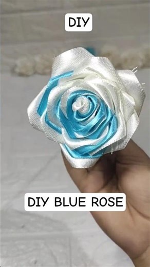 👉 How To Make a Teal Blue Rose 🌹 | Easy DIY Flower Tutorial