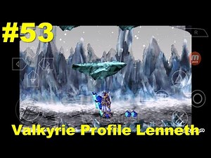 Valkyrie Profile Lenneth PSP Gameplay in English #53 Inside Jotunheim Palace