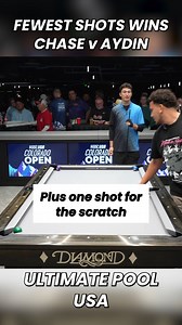 FEWEST SHOTS WINS CHALLENGE #challenge #skills #8ball #billiards #snooker #pool #8BallPool | Ultimate Pool USA