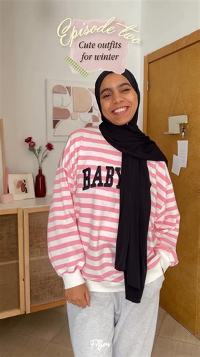 Fatima zahrae jm on Instagram‎: "ضروري تنقطو ليا على لبيسة و تقولو ليا كيف جاتكم 🎀؟! 🫰🏽🤍 Outfit from @defacto_maroc 💗 CODE PROMO FJM . . . . #thehijabstyle #hijabers #hijabootd #hijabfashion"‎