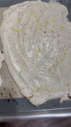 Italian flat bread my favorite using sourdough discard