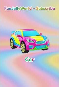Magical Jelly Transforms into Vehicles! 🚗✈️⛵ | FunJellyWorld Shorts
