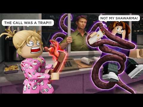 ROBLOX Scary Shawarma Kiosk: I Answered a SUS Call 🌮 Roblox Funny Moments