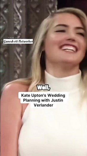 Kate Upton's Wedding Planning With Justin Verlander #trending #kateupton #shorts #viral