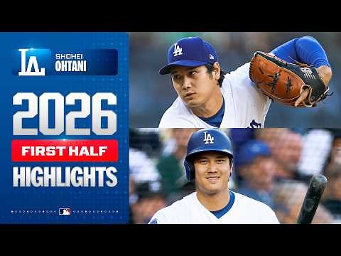 FULL Shohei Ohtani first half highlights (2026) 🦄 | Hitting AND Pitching MLB Highlights