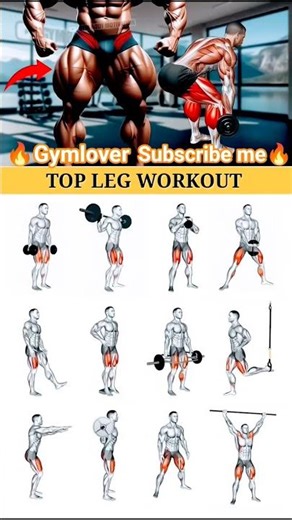 Best LEG WORKOUT (for size & strength)
