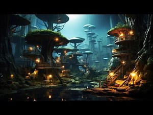 Otherworldly Ambience: Rainfall on an Alien Planet