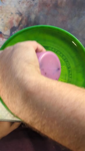 The OG LazyWave method - The stacking method 🌊 #discgolf #discdyes #dye #dyesbyredd #Art | Dyes By Redd