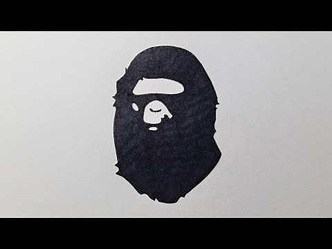 How to Draw a Bathing Ape Logo