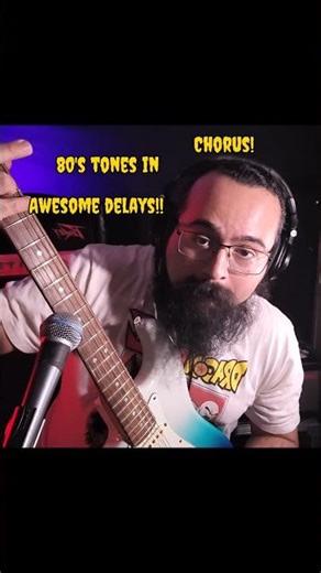 Testing two legendary guitar pedals 🎸Keeley Halo Delay – stereo- delay tones and MXR Rockman 100x