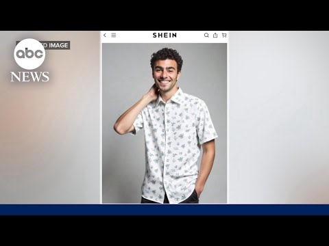 Shein used the likeness of Luigi Mangione to model clothing