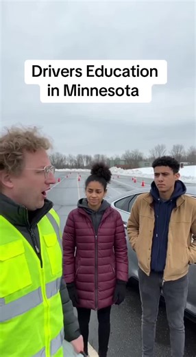 Teaching people how to drive in Minnesota. ##badnapoleon | Driving