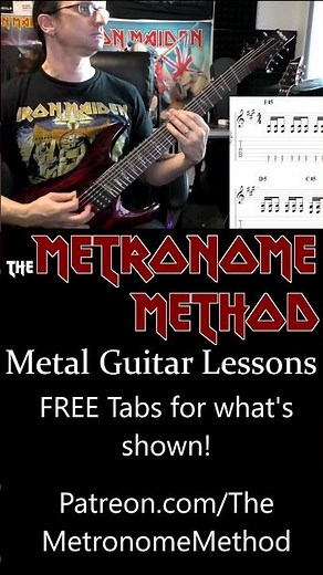 Reverse Gallop Chord Progressions on 7-String