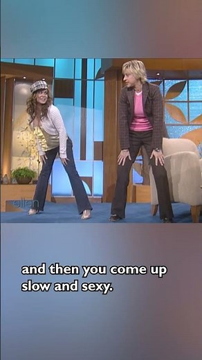Carmen Electra Teaches Ellen a New Dance #shorts