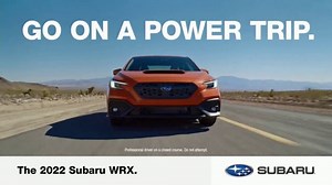 2022 Subaru WRX TV Spot, 'Go on a Power Trip' [T2]