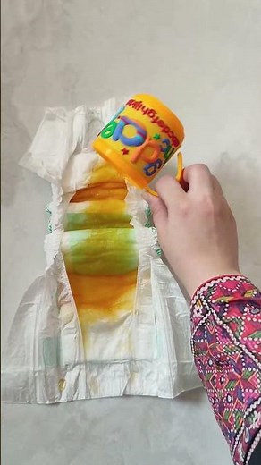 How Much Water Can A Diaper Hold?💧 | Crazy Absorbency Test! | BananaSlipTV