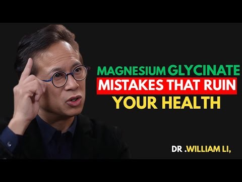 Magnesium Glycinate Side Effects You Didn’t Expect! || Dr.William Li #musclebuilding