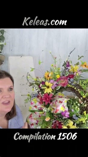 DIY Bright Floral Wreaths for Spring Compilation 🌷✨ | Professional Wreath Making Tutorials