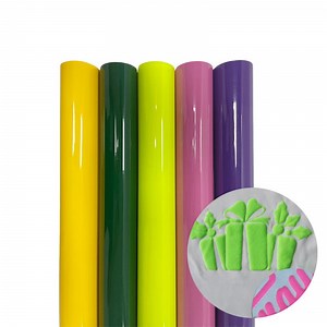 [Hot Item] Colorful Htv T-Shirt Clothing Foam Letter Printing 3D Puff Iron Heat Transfer Vinyl